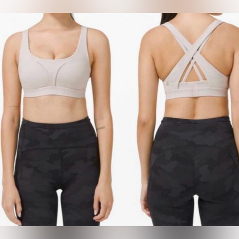 Lululemon Stash It All Bra Gray Size 6